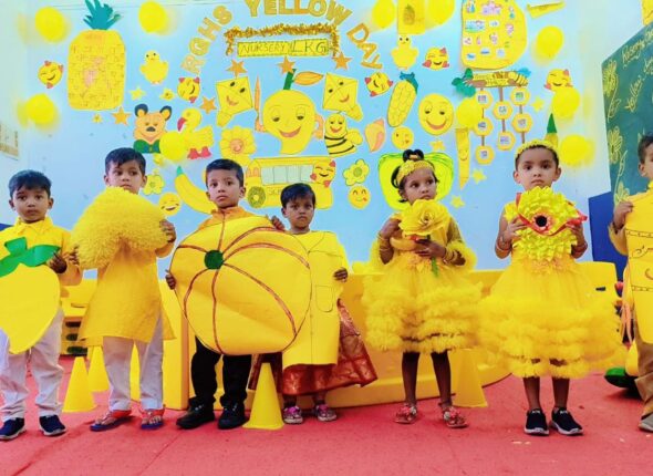 Yellow Day Celebration at Rosery Grammar High School