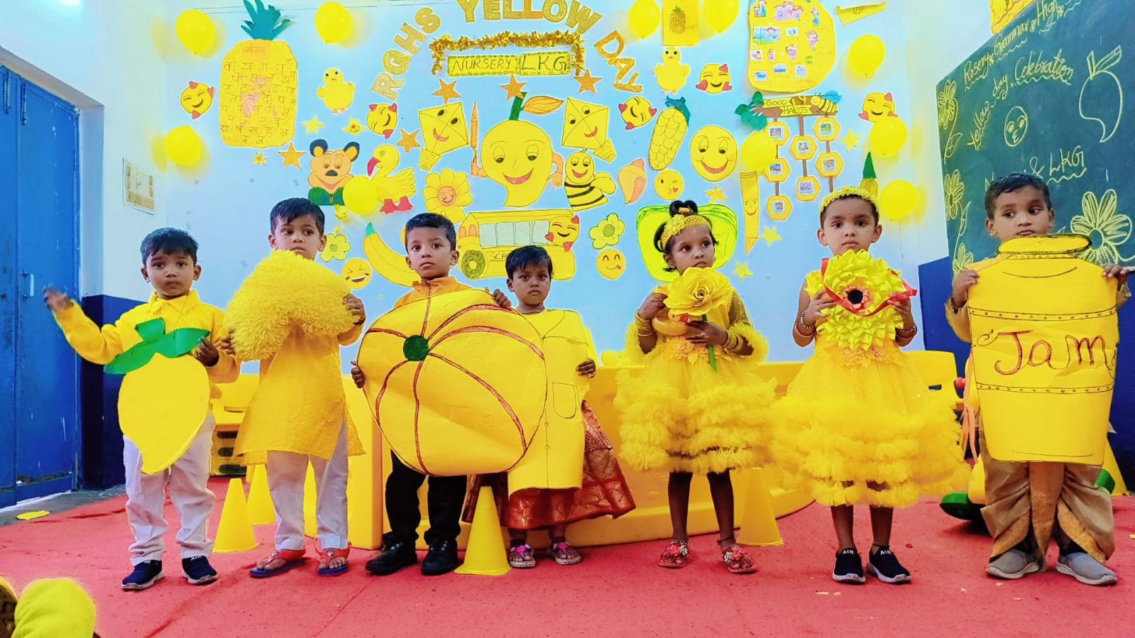 Yellow Day Celebration at Rosery Grammar High School